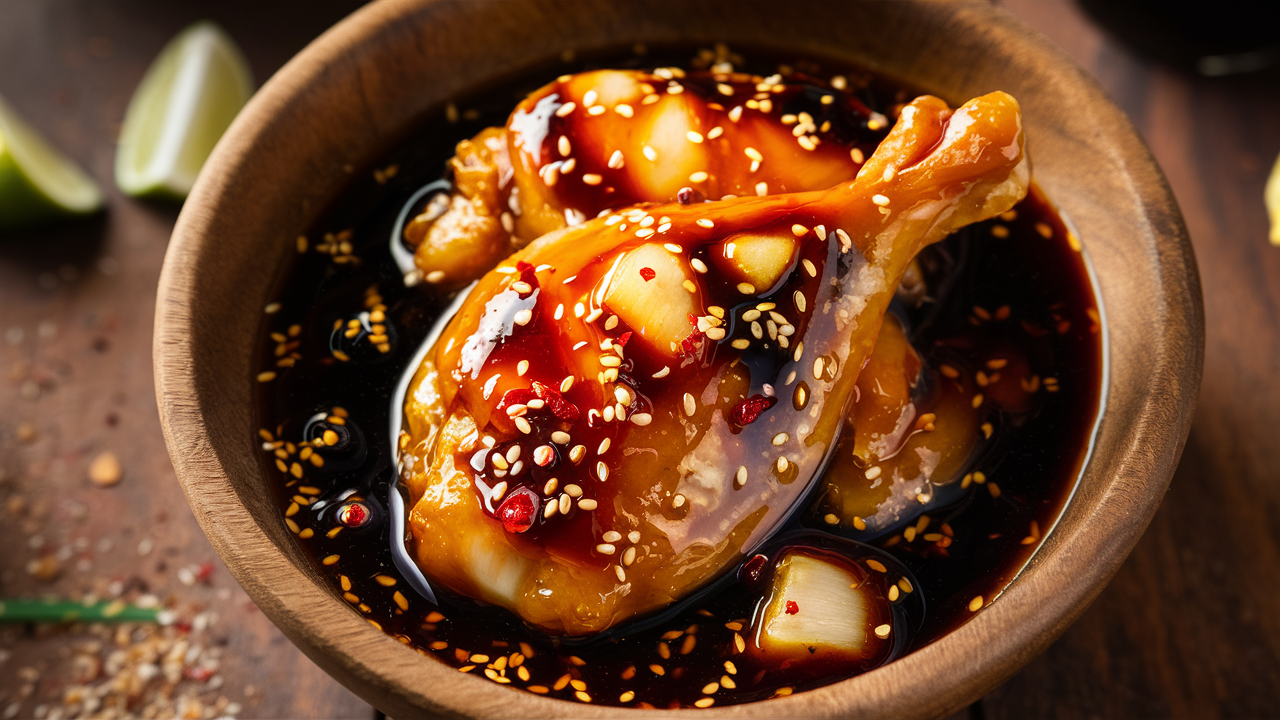 Aziatische kip marinade