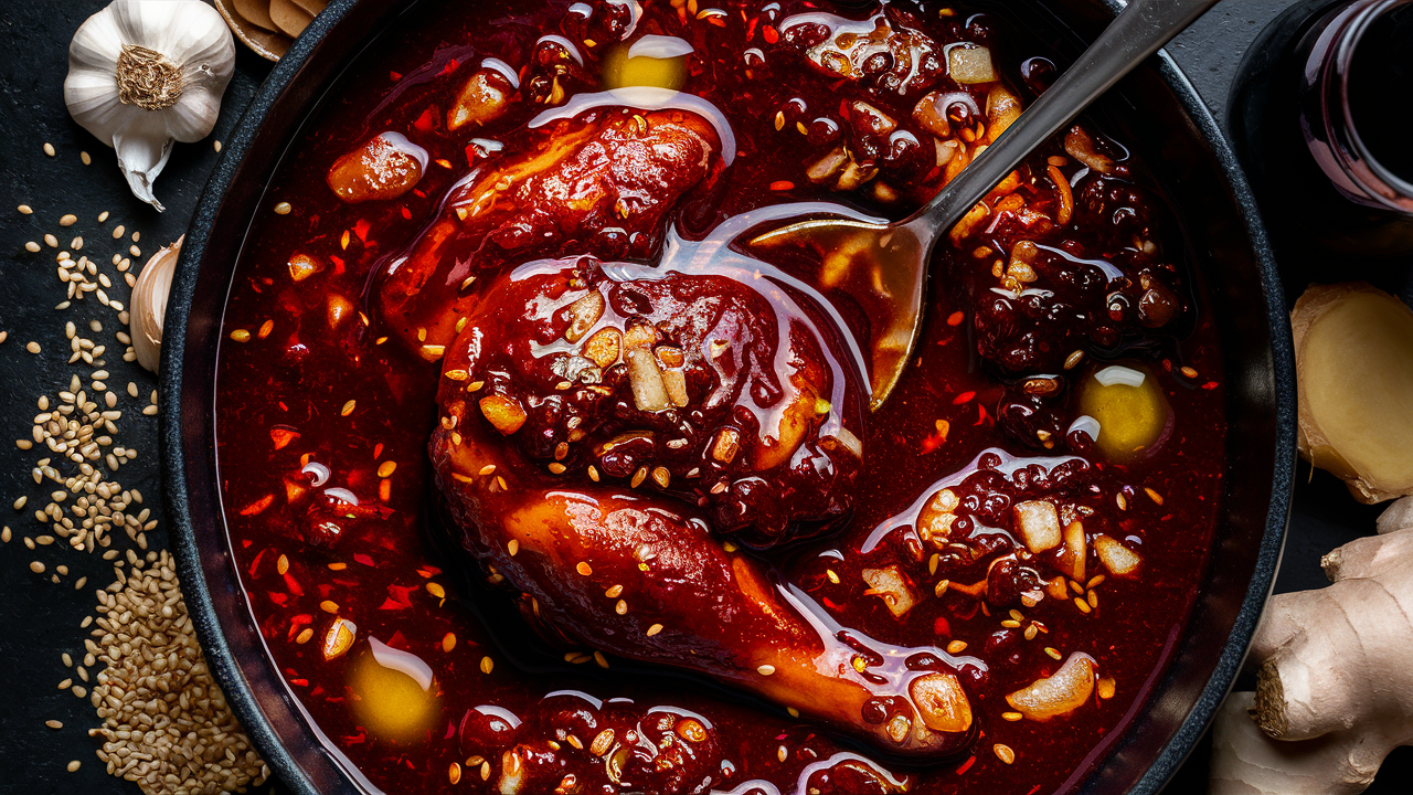 Koreaanse kip marinade