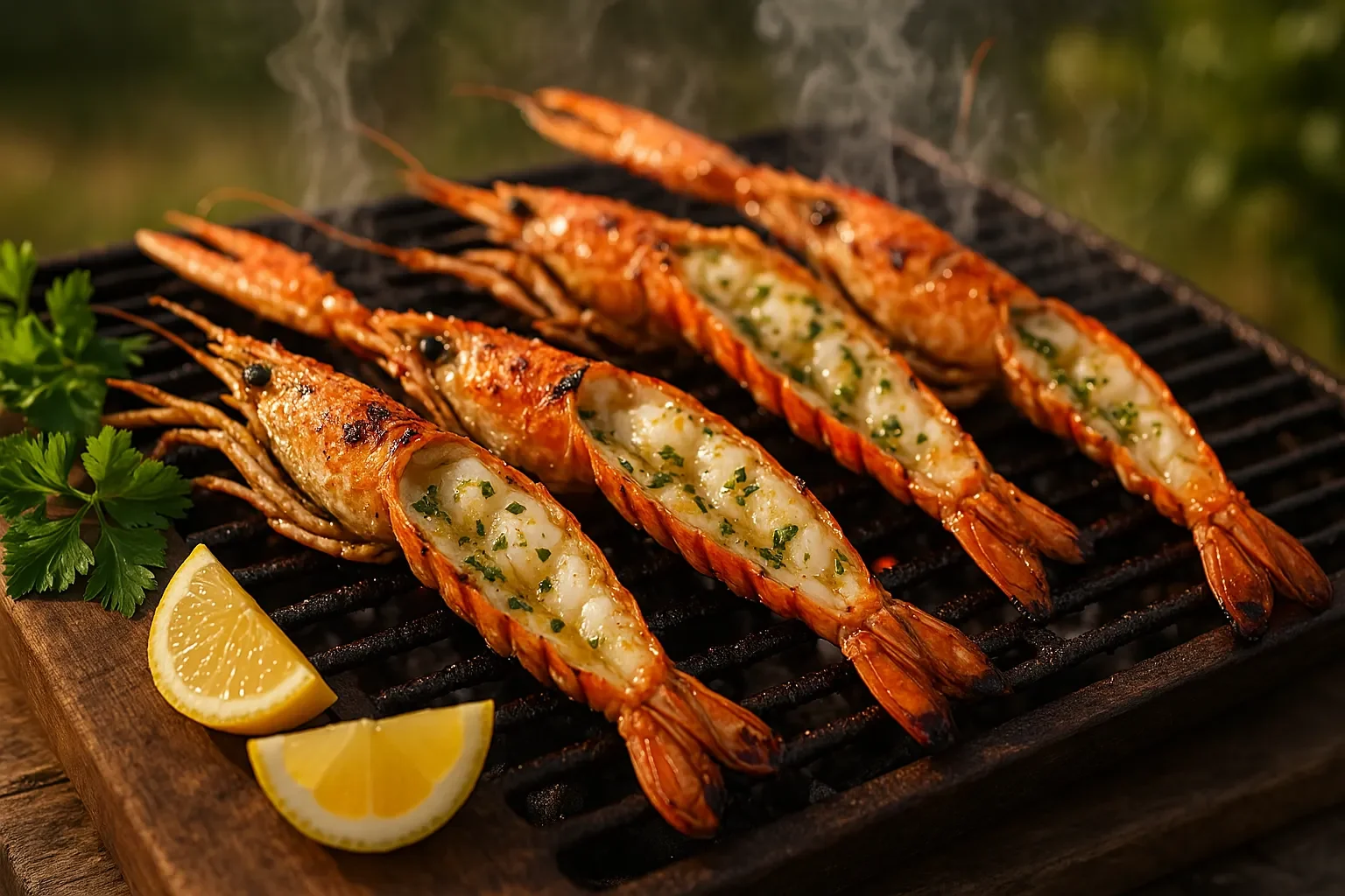 langoustine bbq